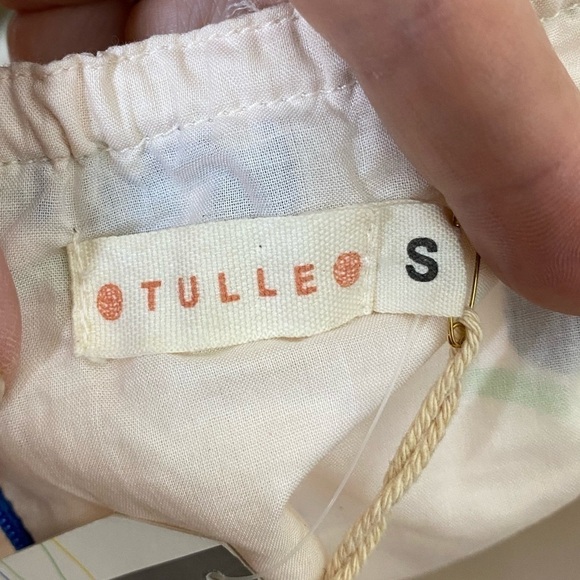 Tulle Vintage Dress Halter Tulip Size S - Picture 8 of 10